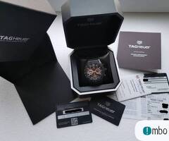 NOWY zegarek Tag Heuer TOURBILLON 02T 45mm, matowa CERAMIKA + KROKODYL - 1